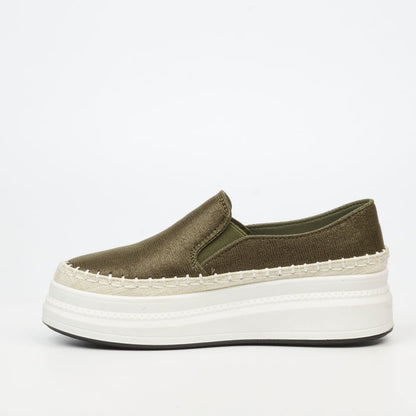 Senhora 29 - Olive Platform Sneaker