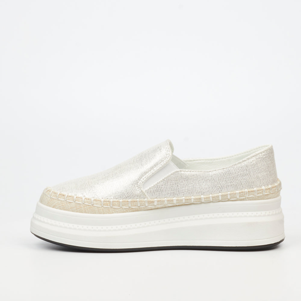 Senhora 29 - White Platform Sneaker