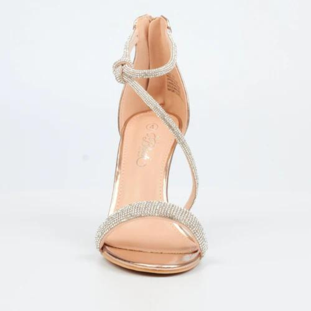 Jazz 3 Rose Gold Heel - Miss Black