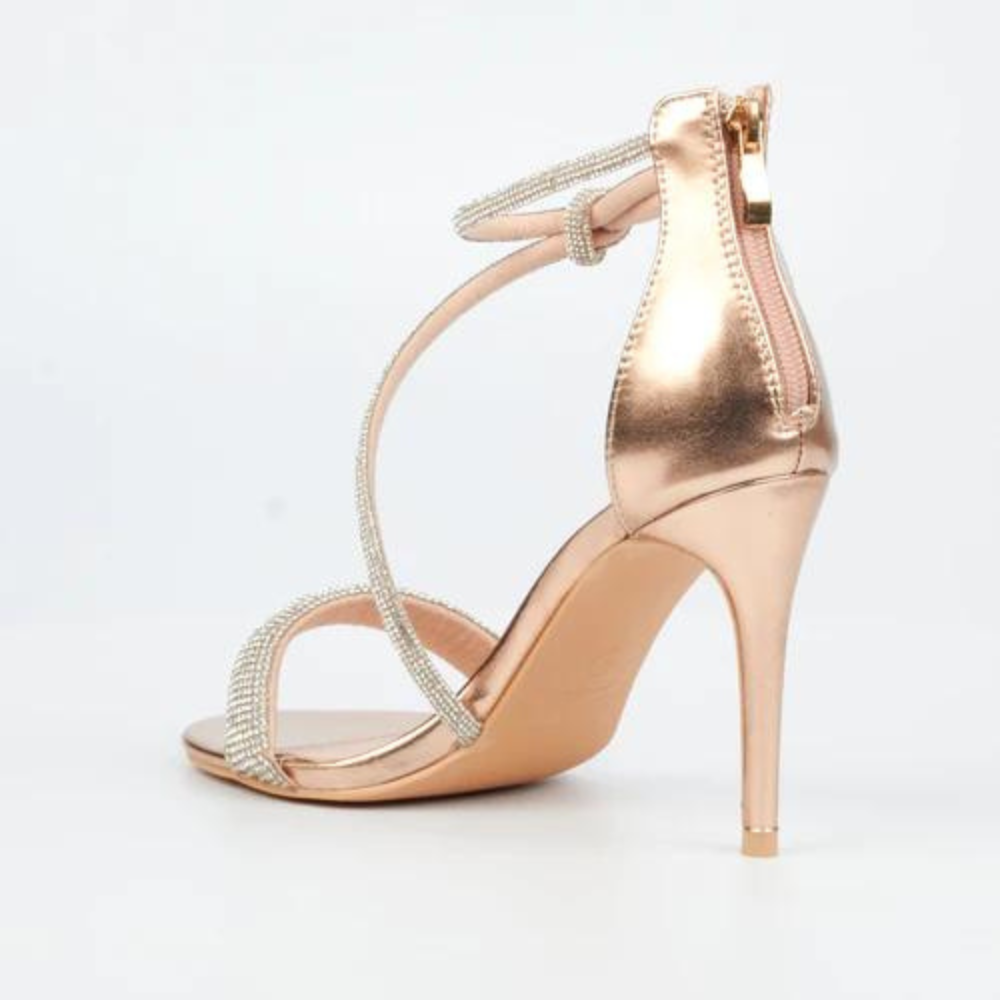 Jazz 3 Rose Gold Heel - Miss Black