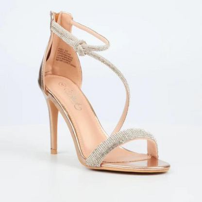 Jazz 3 Rose Gold Heel - Miss Black