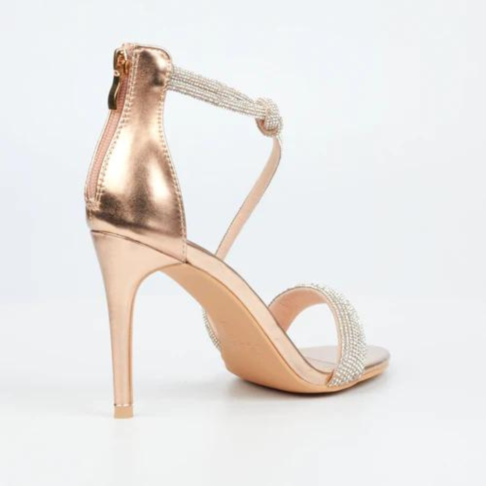 Jazz 3 Rose Gold Heel - Miss Black