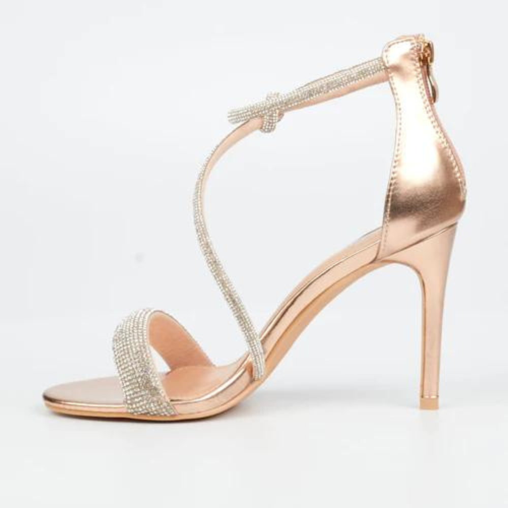 Jazz 3 Rose Gold Heel - Miss Black