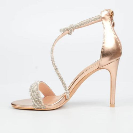Jazz 3 Rose Gold Heel - Miss Black