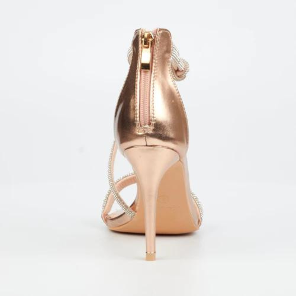 Jazz 3 Rose Gold Heel - Miss Black