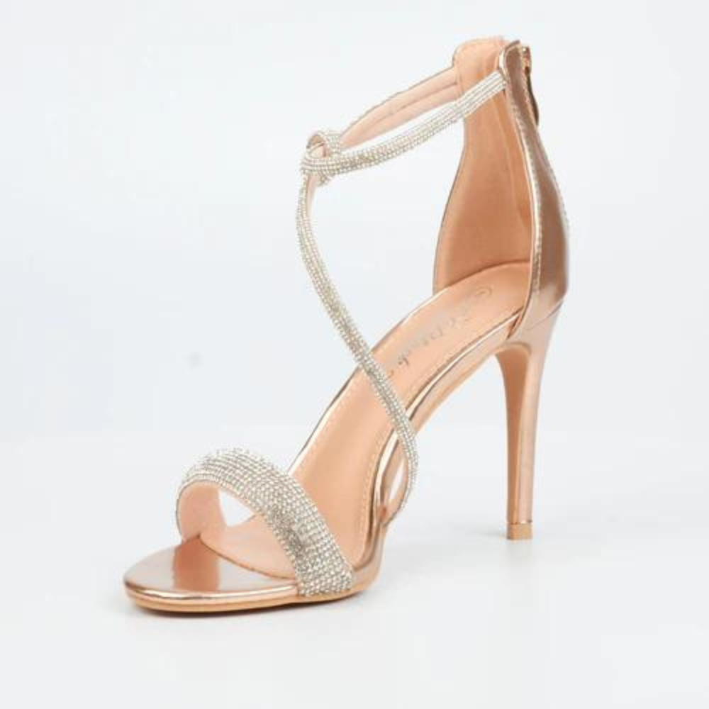 Jazz 3 Rose Gold Heel - Miss Black